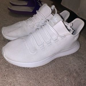 white adidas shoes